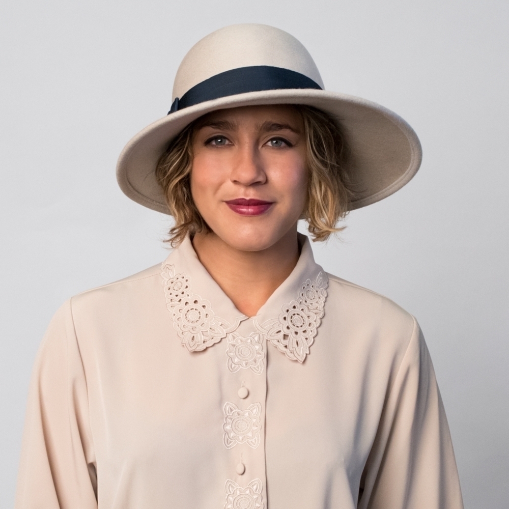GOORIN BROS // ltd ed lady eileen asymmetric wool hat